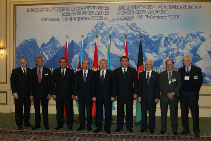 International Conference of Peace and Harmony. Almaty. 13.02.2003
